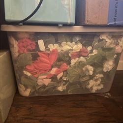 Large Box Fake Flowers And Supplies