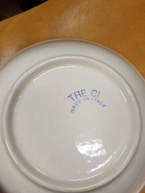 Tre Ci large Pasta Bowl made in Italy for Sale in Melrose Park, IL ... Tre Ci large Pasta Bowl made in Italy for Sale in Melrose Park, IL ...