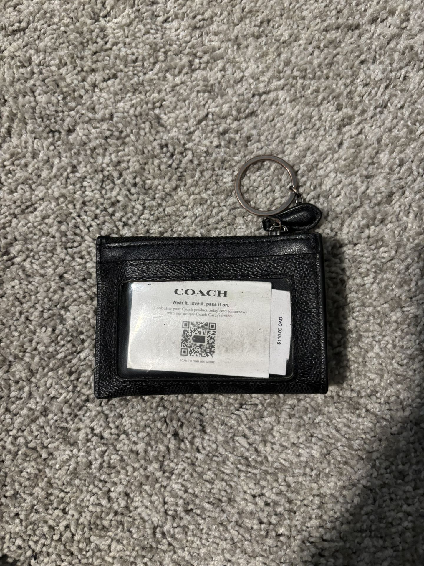 men’s coach ID wallet