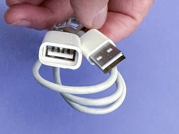 Apple OEM USB 2.0 Male to Female Keyboard/Mouse 3' Extension Cable