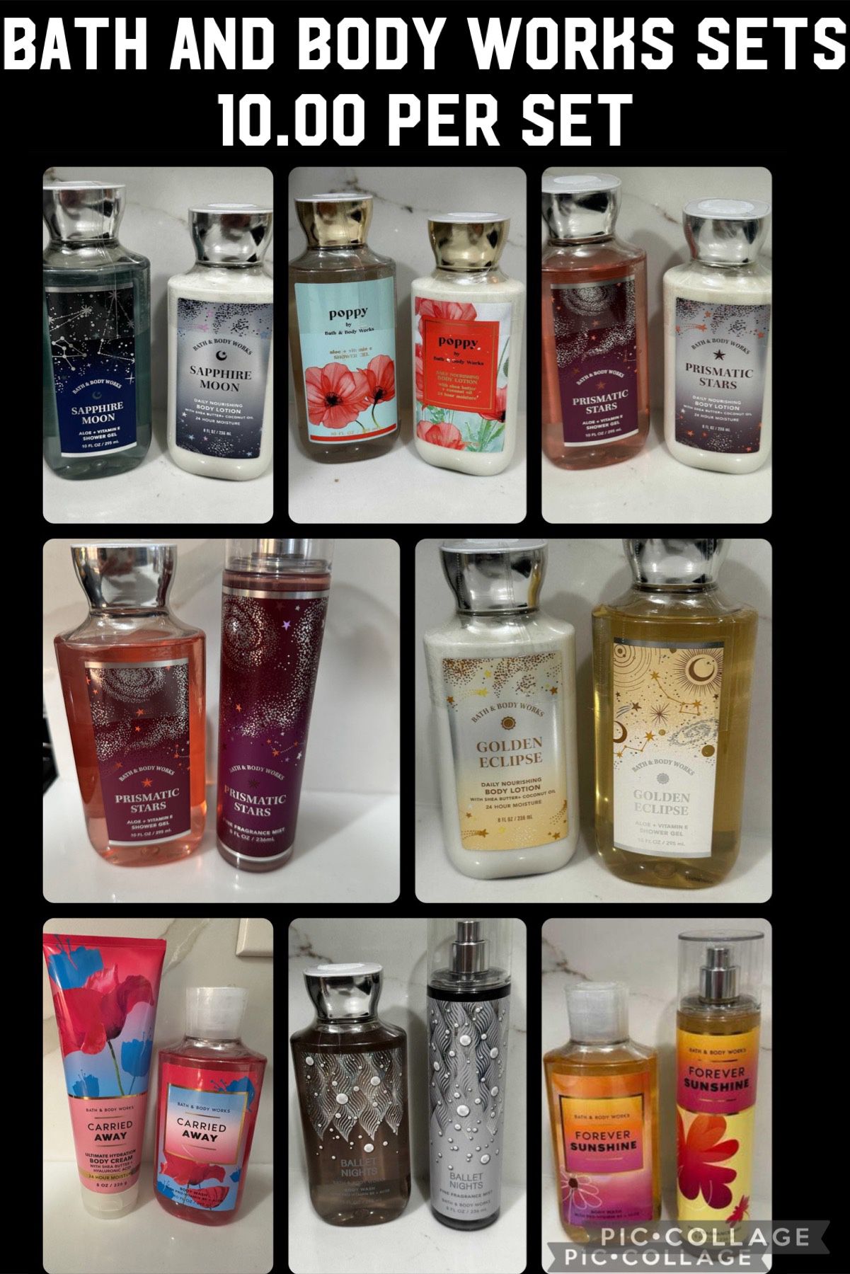 Bath And Body Works Sets NEW 