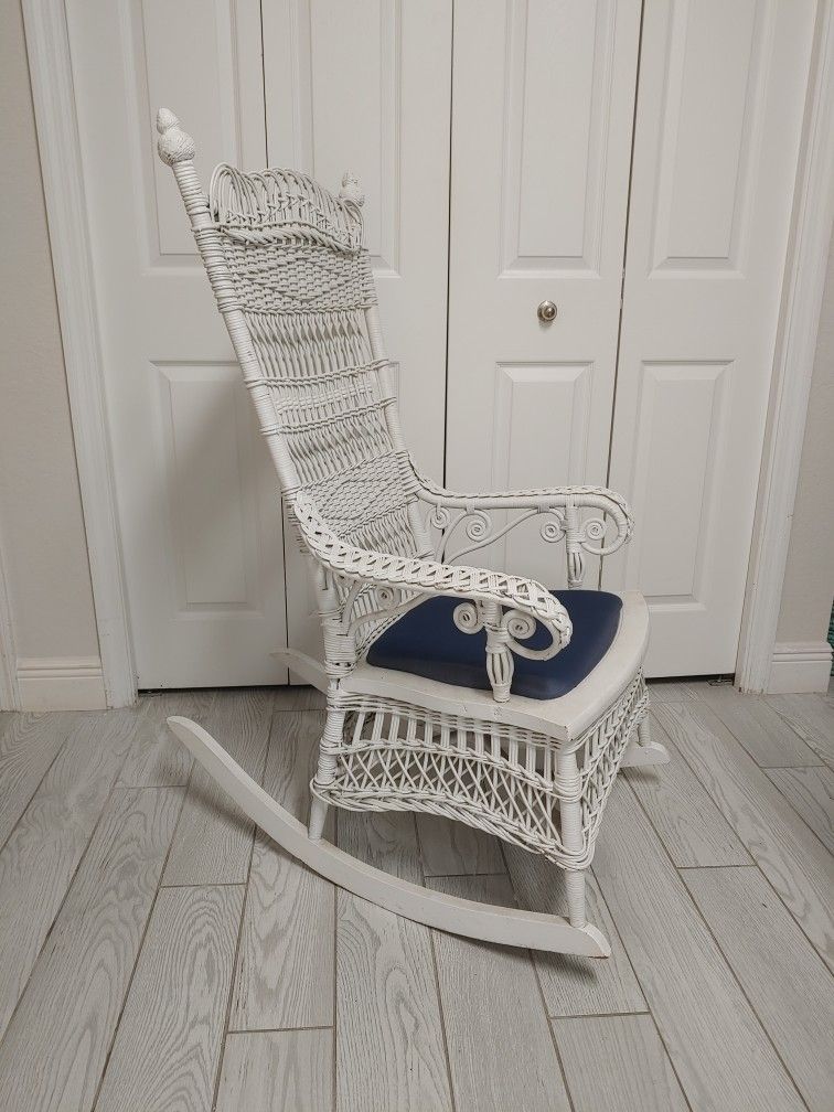 Antique Wicker Rocker