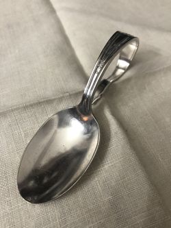 Vintage Silverplate Baby Spoon