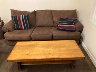 New sofa and coffee table