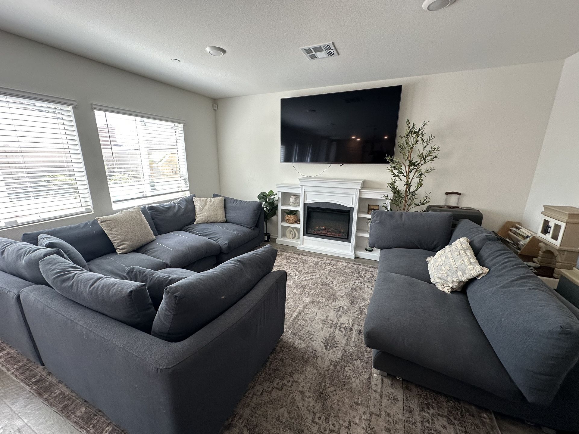 Grey Sectional Couch