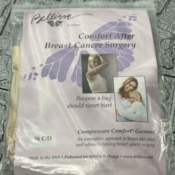 Bellisse Compressure Comfort Garment 36 C/D – Post Breast Cancer Surgery Support – New in Package