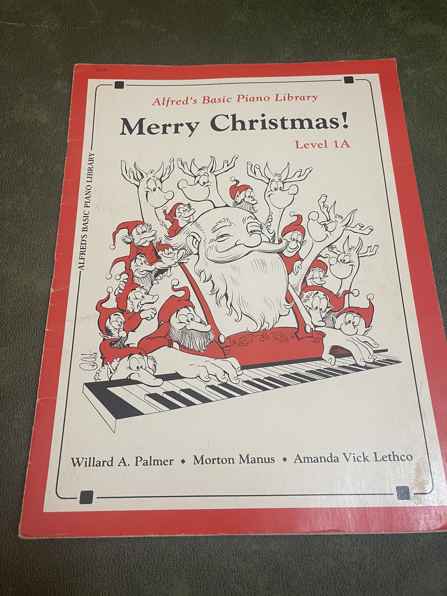 Alfreds Basic Piano Library Merry Christmas Level 1A
