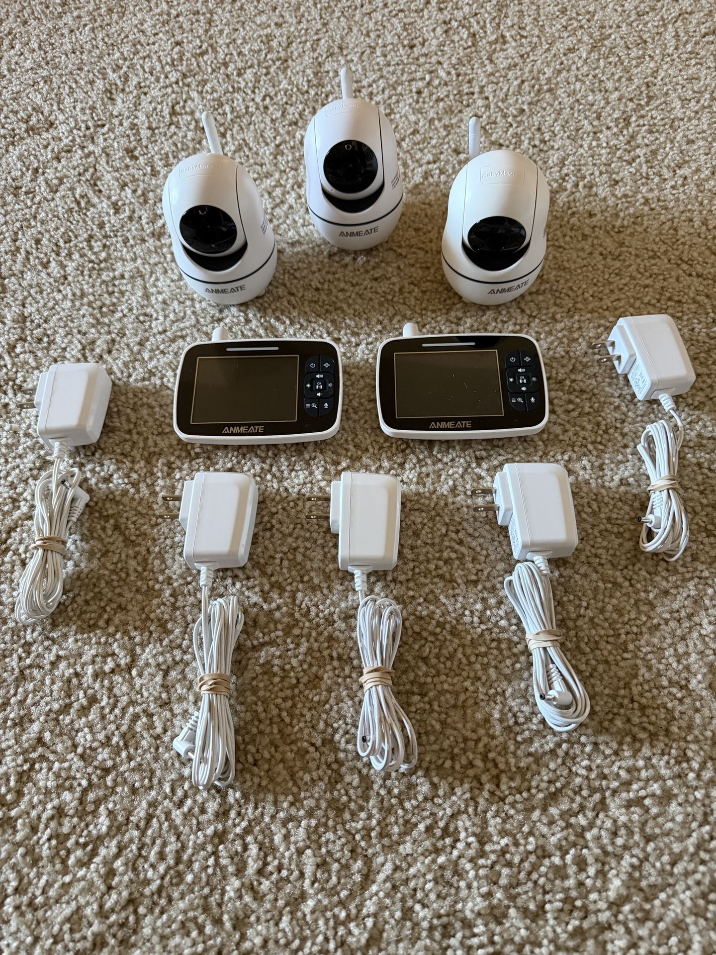 Anmeate Baby Monitors, Pan-tilt-zoom Camera