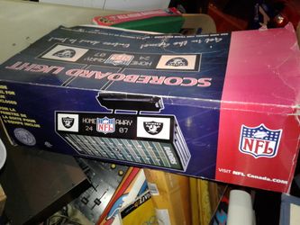 Vintage NFL Dallas Cowboys scoreboard light NOS game room bar room man cave