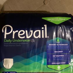 New Box Of X-large &large Prevail Adult Diaper Bags. $10 Each. Item In  San clemente 