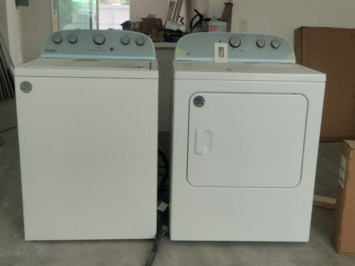 Whirlpool Washer and Dryer