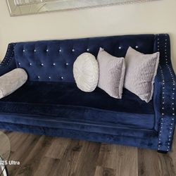 Blue Sofas