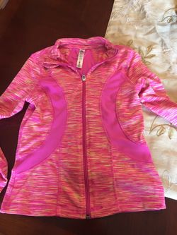 Girls zip up light jacket