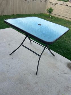 3-Piece Folding Patio Set – $50