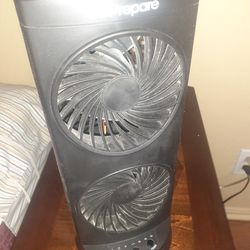 Tower Oscillating Fan, Portable Desk Fan With 3-speed Options