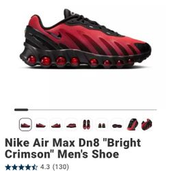 Nike Air Max Dn8 "Bright Crimson" Men's Shoe