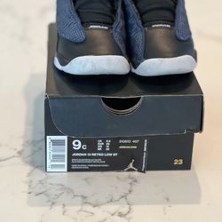 Jordan 13 Brave Blue And Black Size 9