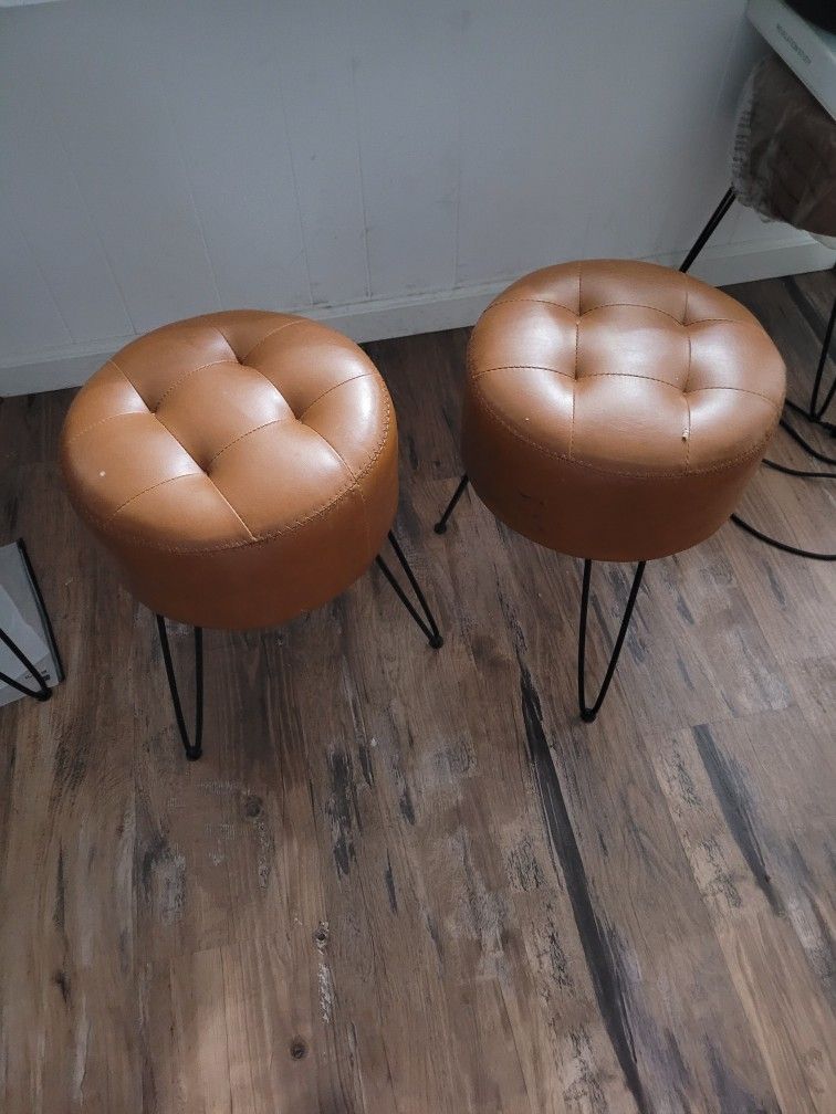 5 Counter Stools Still Covered.  Not Used