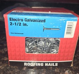 GALVANIZED ROOFING NAILS *NEW 5 lb BOX*