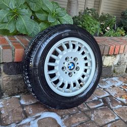 OEM BMW E36 15” Wheels + Michelin Tires – Set of 4