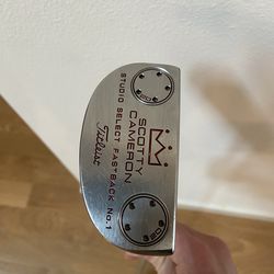 Scotty Cameron Studio Select Fastback no. 1