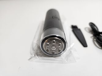 Electric Razor, Easy Use High Speed Mini Electric Shaver for Vacation Trip Work (Black)
