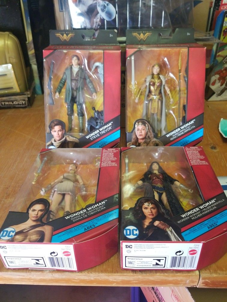 DC COMICS MULTIVERSE WONDER WOMAN ARES BUILD A FIGURE