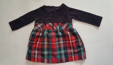 CHRISTMAS BABY DRESS SIZE 12MON
