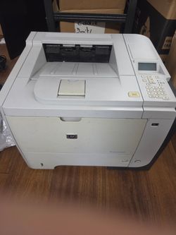 HP LaserJet P3015n Network Laser Printer CE527A - Tested Working