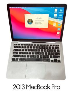 MacBook Pro (Retina, 13-inch, Late 2013) macOS Big Sur