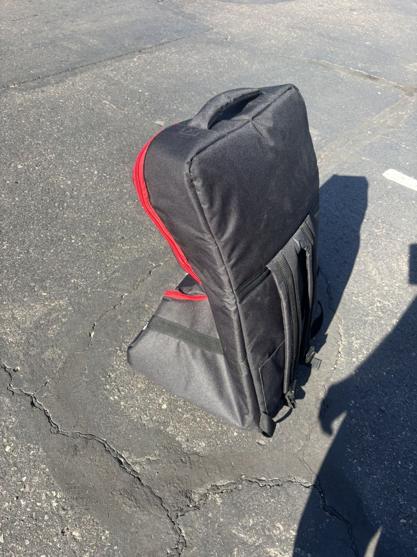 Simple Being Baby Car Seat/Booster Seat/Infant Carrier Travel Bag - Black with Wheels