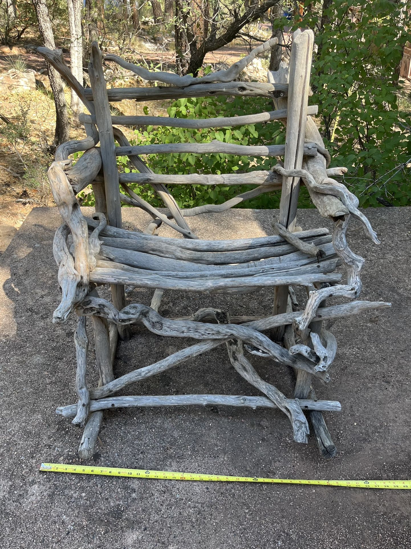 Driftwood Rocker ( For Decoration Only)