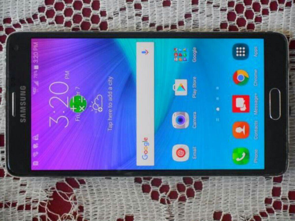 New Samsung Galaxy Note 4 Verizon/T-Mobile/MetroPCS/AT&T/Cricket/Straight Talk Phone Unlocked
