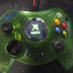 Hyperkin Duke Transparent Green Wired Controller - For Xbox & PC - 