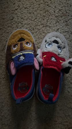 Paw Patrol Kids Slip-On Shoes - Size: 10
