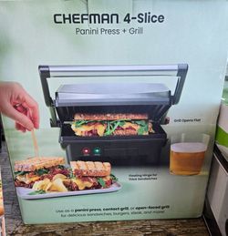 4-slice panini grill (NEW)