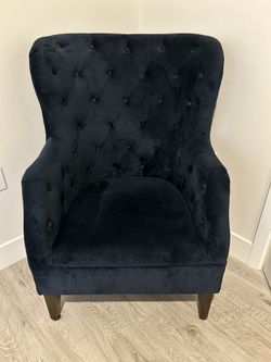 Blue Velvet Chair