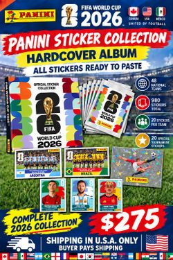 Fifa panini book ready with stickers
