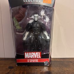 Marvel Legends Series D’Spayre 6” New With Box Damage