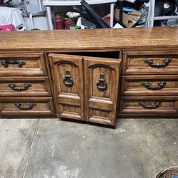 Wood Dresser 