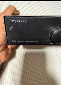 Paradigm x-30 base controller