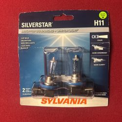 H11 Silverstar Sylvania Halogen Headlights