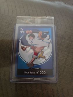 Luffy  Dodgers Promo Card