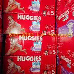 Huggies Little Movers Size 5 - 156 Diapers Pañales/ Firm price