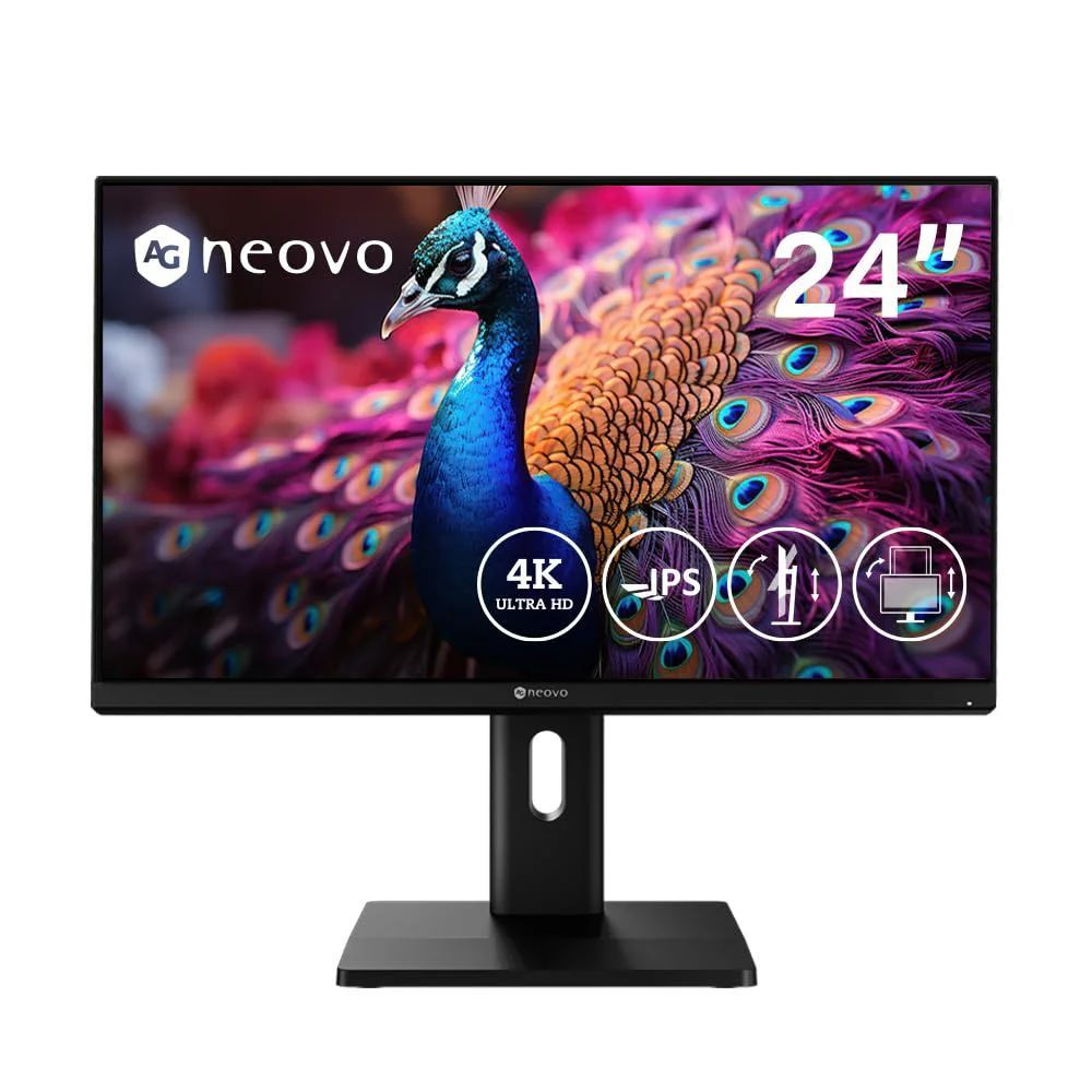 EM2451 24 Inch 4K Monitor, 3840 x 2160 UHD, IPS, 100% sRGB, 93% DCI-P3,#1747XUP1