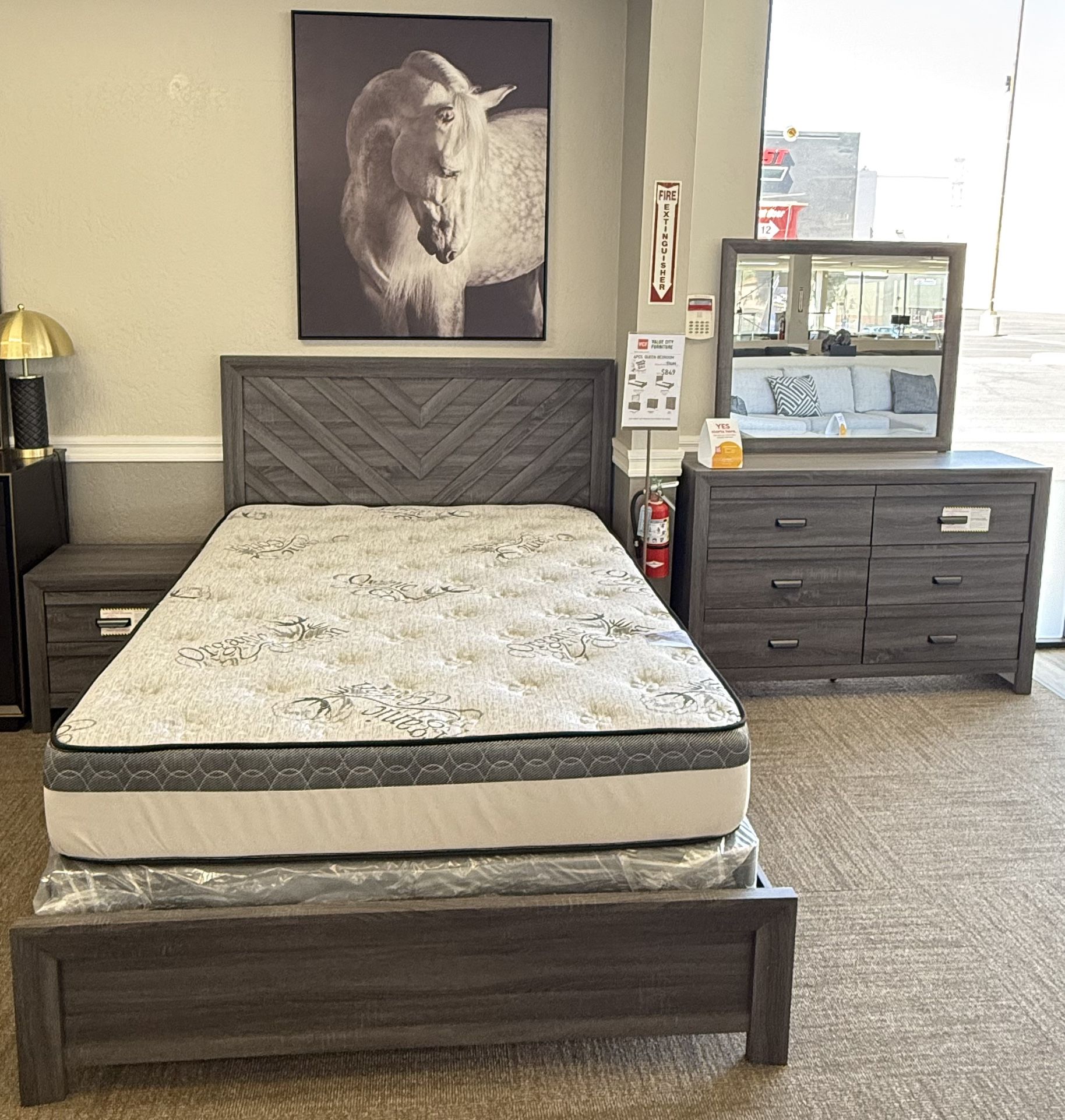 4PCS Bed Room Set