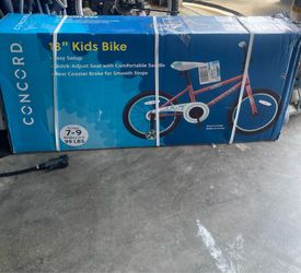 18” Kids Bike-Pink