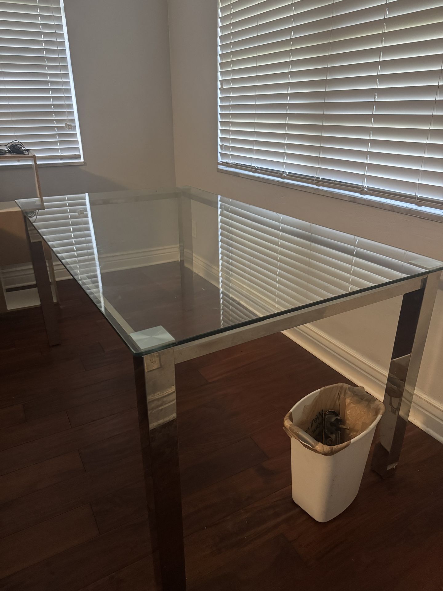 Glass Dining Table!