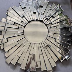 El Dorado Furniture Solano Round Sun Mirror 47 X 47 