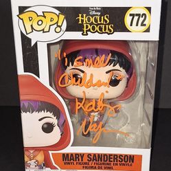 🔥 Kathy Najimy autographed Funko Beckett COA 🔥